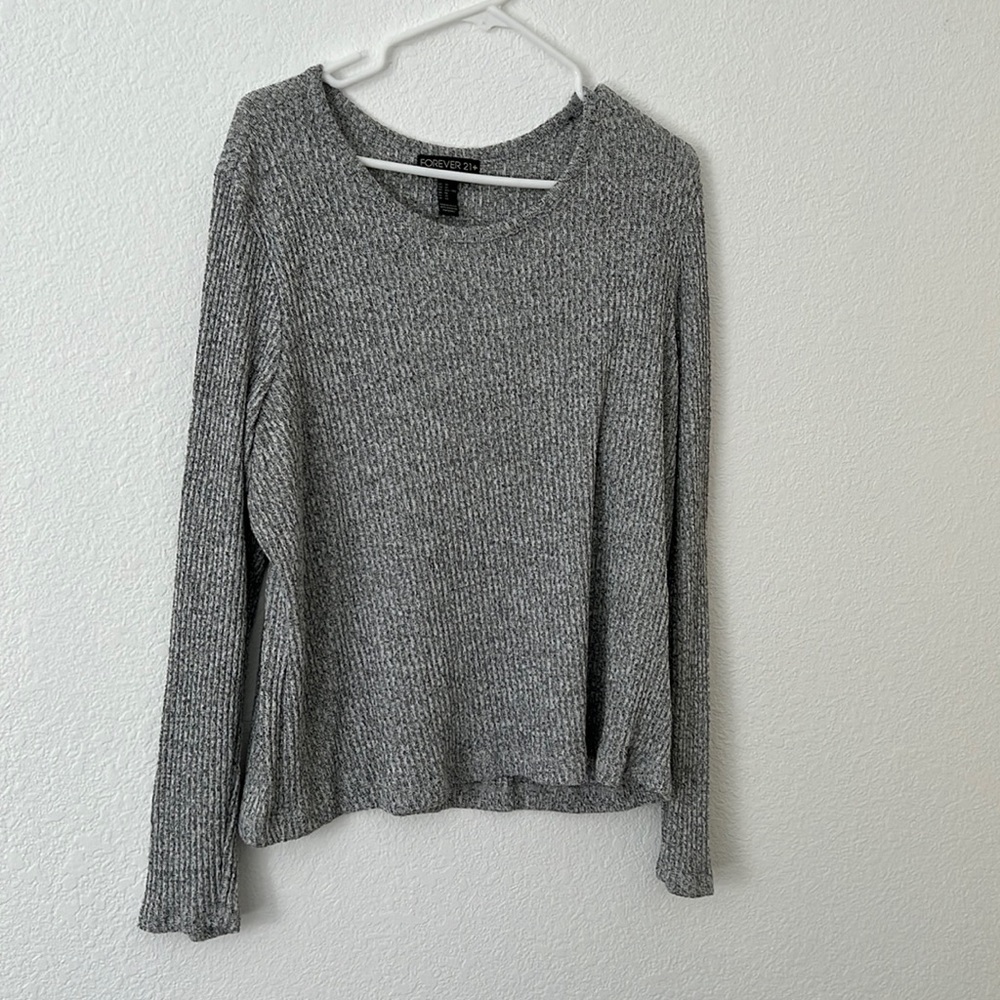 Gray long sleeve